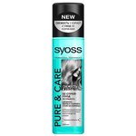 Syoss PURE&amp;CARE Спрей-уход для волос - изображение
