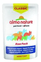 Корм для кошек Almo Nature (0.055 кг) 1 шт. Classic Raw Pack Adult Cat Skip Jack Tuna Fillet