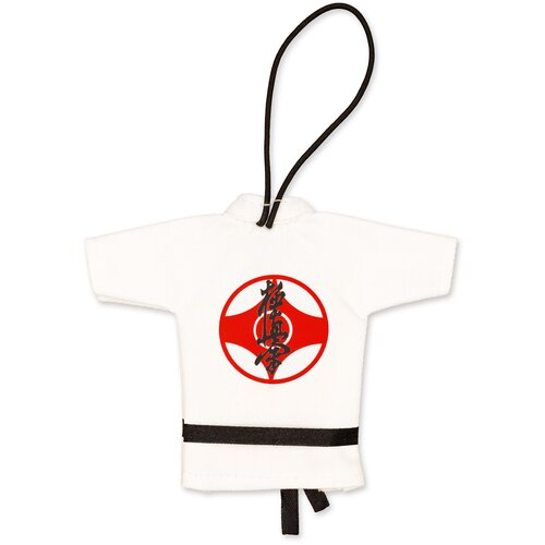 Сувенирная куртка (кимоно, подвеска, брелок) KAITOGI Кекусинкай белая