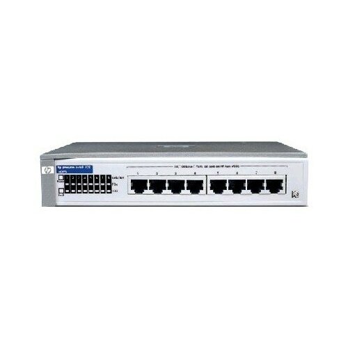 Коммутатор HP J4097C V408 Switch (8 ports 10/100, Unmanaged, desktop) коммутатор moxa eds 2008 el t 8 port entry level unmanaged switch 8 fast tp ports