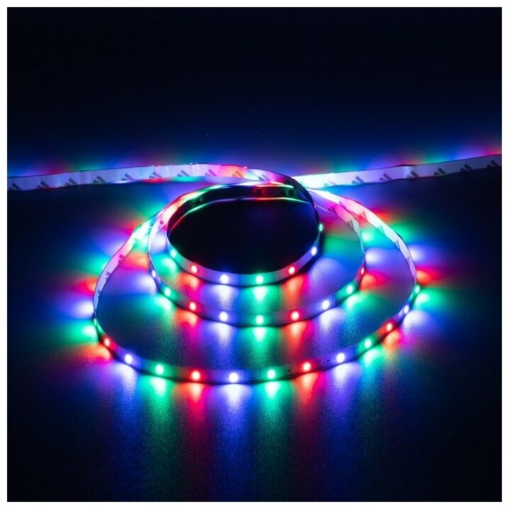 Светодиодная лента Ecola PRO 12В SMD2835 5 м IP20 4.8 Вт/м 60 LED/м RGB