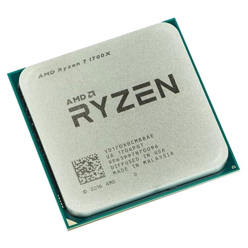 Процессор AMD Ryzen 7 1700X AM4, 8 x 3400 МГц, OEM процессор amd ryzen 7 1700x