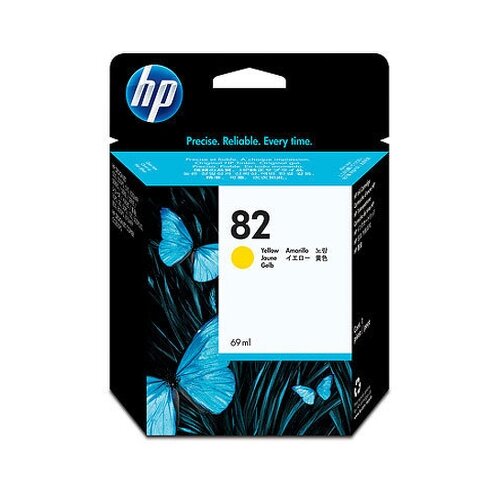 Картридж HP C4913A (№82), 1750 стр, желтый картридж hp c4913a 82 1750 стр желтый