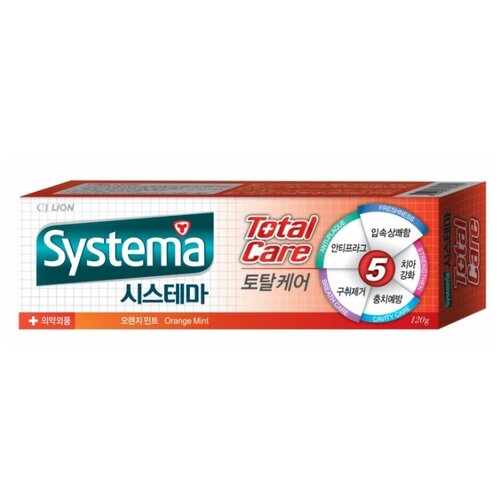 фото Зубная паста CJ Lion Systema Total Care Апельсин, 120 г