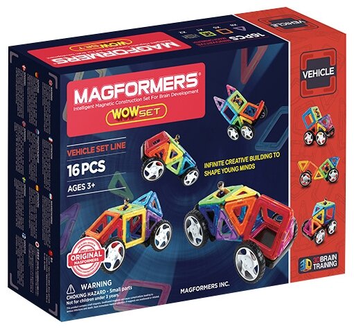 Магнитный конструктор Magformers Wow set 707004 (63094)