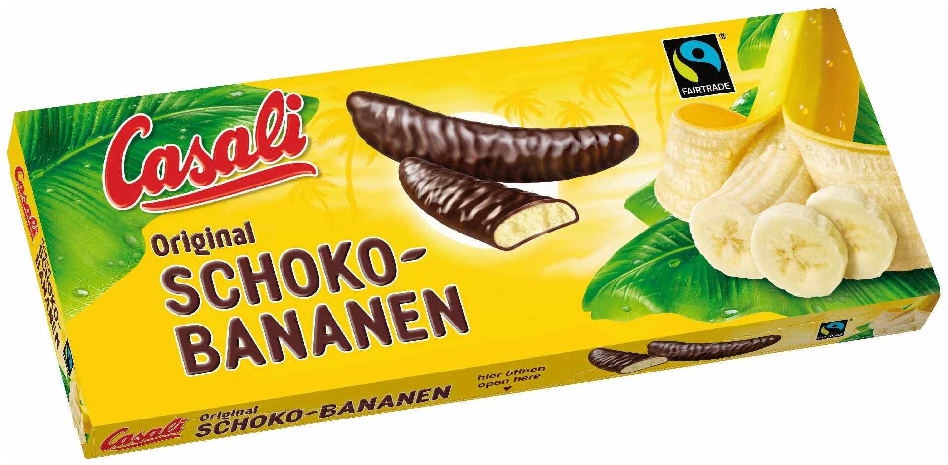 Casali Schoko-Bananen суфле банановое в шоколаде, 300 г (20)