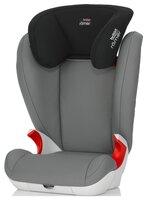 Автокресло группа 2/3 (15-36 кг) BRITAX ROMER Kid II Flame Red black series