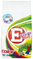 Стиральный порошок E Active Plus Color 0.4 кг картонная пачка