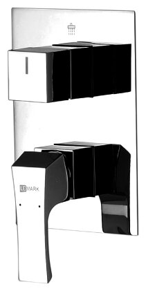 Смеситель для ванны Lemark Unit на 2 положения (LM4527C)