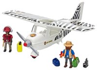 Набор с элементами конструктора Playmobil Wild Life 6938 Самолет для сафари