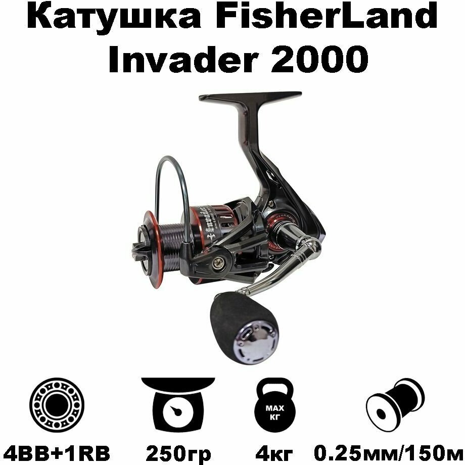 Катушка FisherLand INVADER 2000