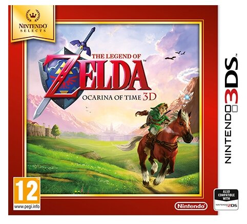 The Legend of Zelda: Ocarina of Time 3D (Selects) (Nintendo 3DS) английский язык