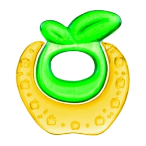 фото Прорезыватель Canpol Babies Two-colour water teether "Fruit" 2/812 желтое яблочко