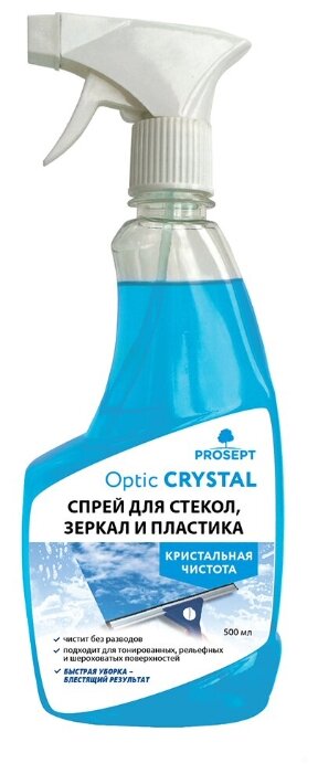 Спрей PROSEPT Optic Crystal для мытья стекол и зеркал (триггер)