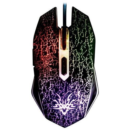 Мышь Qumo Dragon War BlackOut M03, черный qumo gaming optical mouse axe m07 rtl usb 6btn roll 21380