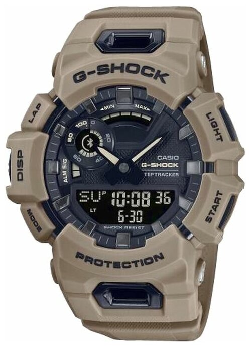 Наручные часы CASIO G-Shock, коричневый, хаки