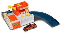 Autotime (Autogrand) Игровой набор Терминал с машиной Megapolis 48250 оранжевый/желтый/серый