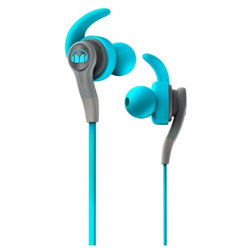 Наушники Monster iSport Compete, mini jack 3.5 mm, blue