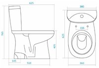 Унитаз Santek Анимо 1WH110029