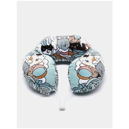 Подушка подголовник под шею анатомическая форма Время отдыхать