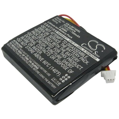 аккумулятор cameronsino cs mcx700tw для радиостанции cobra bk 71216 700mah Аккумулятор CameronSino CS-LOF740SL для Logitech G930, F540 3.7V 700mAh / 2.59Wh