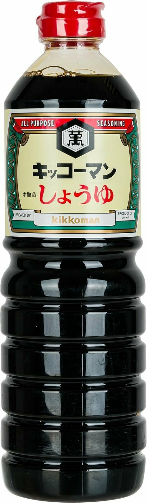 Японский соевый соус Kikkoman натурального брожения 1 литр, Япония. — купить в интернет-магазине по низкой цене на Яндекс Маркете