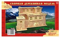 Сборная модель Чудо-Дерево Тибетский домик 1 (PH071)