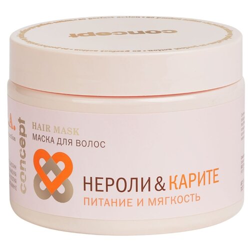 фото Concept SPA Маска для волос «Нероли & Карите» (питание и мягкость) для волос и кожи головы, 350 мл