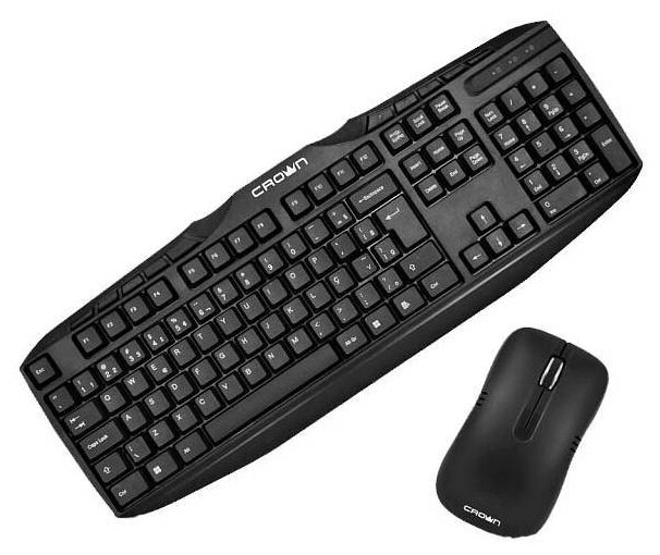 CROWN Клавиатура и мышь CROWN CMK-9525 Black USB