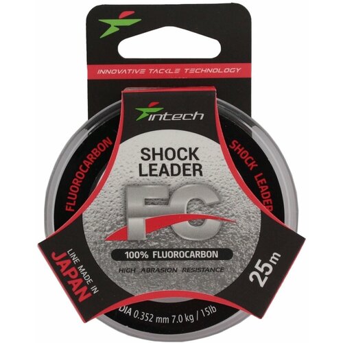 фото Флюорокарбон intech fc shock leader 25м (0.352mm (7,0kg / 15lb))
