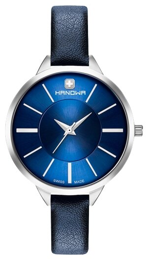 Наручные часы HANOWA Elisa, синий, серебряный