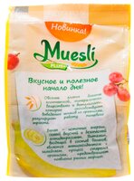 Мюсли Muesli plus с бананом, пакет, 350 г