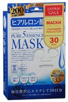 Japan Gals маска Pure 5 Essence с гиалуроновой кислотой 1 шт.