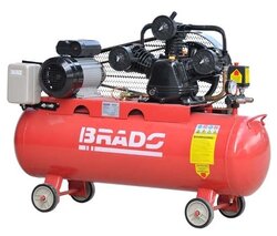 Компрессор безмасляный Brado IBL3100A, 100 л, 3 кВт