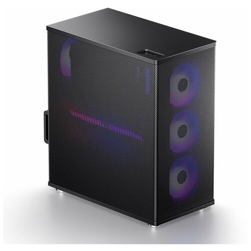 Корпус JONSBO VR4 Black без БП, mini-ITX, micro-ATX, ATX, черный