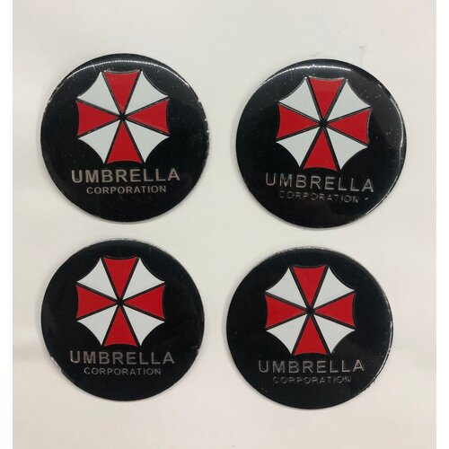 Наклейки на диски автомобиля Umbrella (d-56 мм)