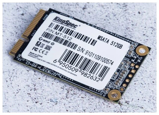 Накопитель SSD KingSpec 512Gb mSATA (MT-512) - фото №3