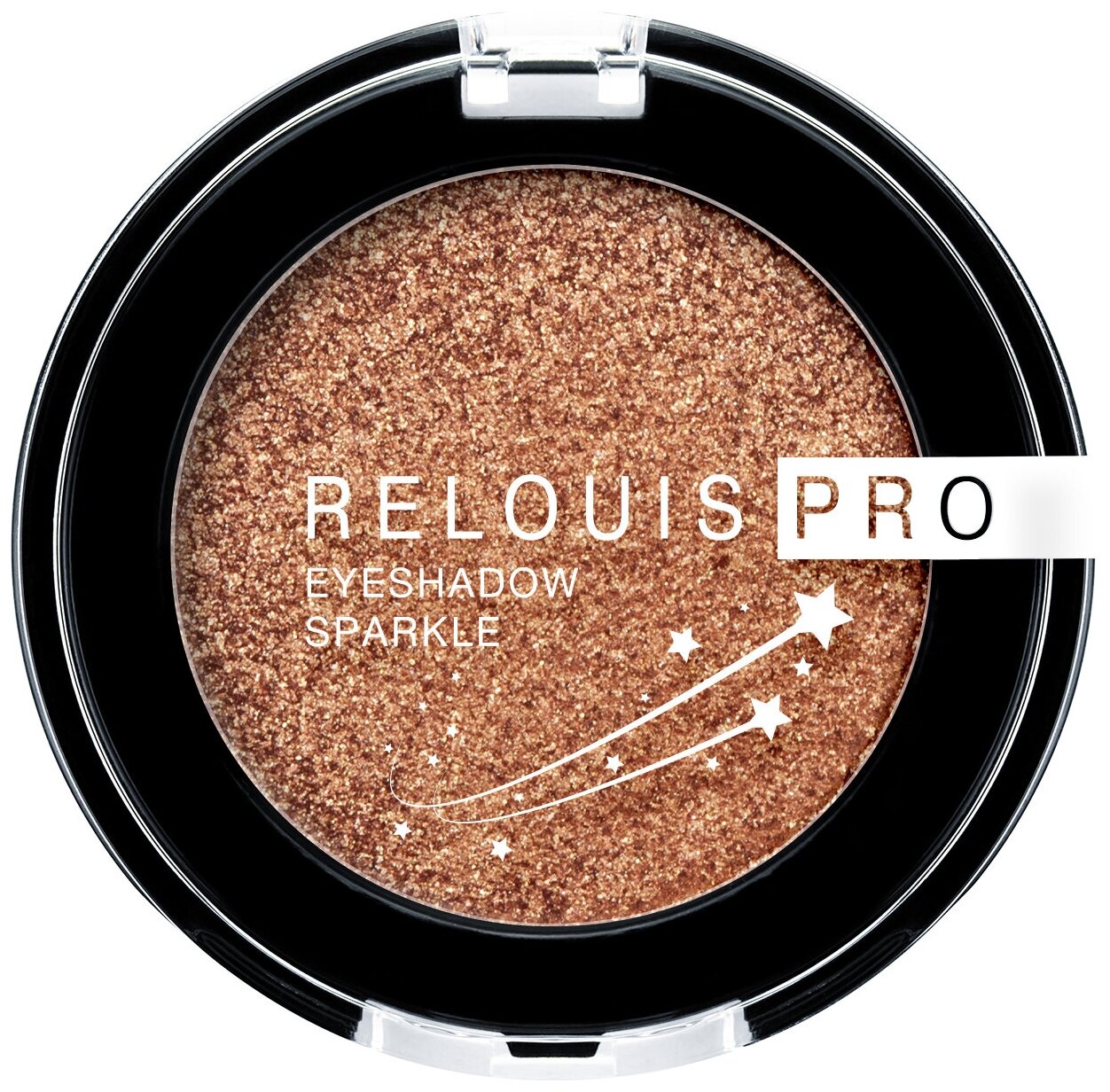 Тени для век RELOUIS PRO Eyeshadow Sparkle тон:04 Goddess Золотой дуохром