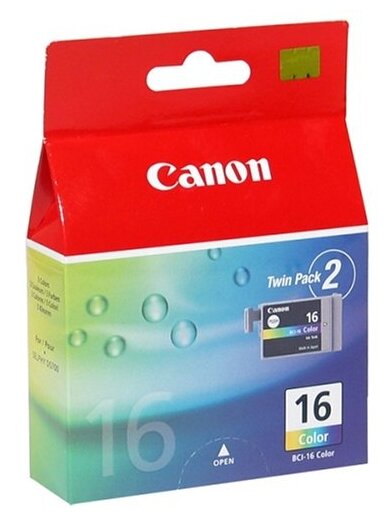 Комплект картриджей Canon BCI-16 (9818A002), 100 стр, многоцветный