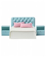Lundby Набор мебели для спальни Базовый (LB_60305300) белый/голубой/розовый