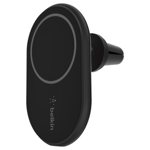 Зарядный комплект Belkin Boost Charge Magnetic Wireless Car Charger, WIC004bt, мощность Qi: 10 Вт, черный беспроводное зарядное устройство wiwu m9 wireless charge for watch 3 5w белое