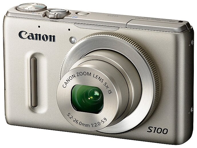 Фотоаппарат Canon PowerShot S100,серебро