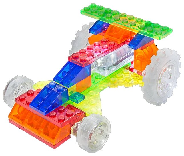 Конструктор Laser Pegs Гонка 6 в 1 - фото №3