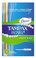 TAMPAX тампоны Pearl Super 36 шт.