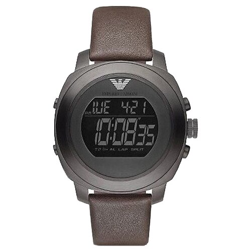наручные часы emporio armani бежевый коричневый Наручные часы EMPORIO ARMANI AR3301, черный