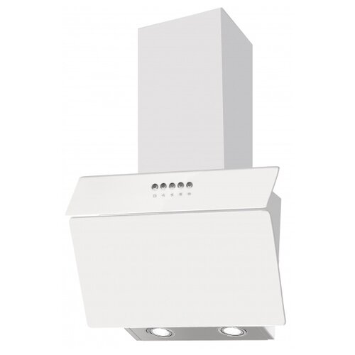 Наклонная кухонная вытяжка AMARI Monte white glass 60 713000₽
