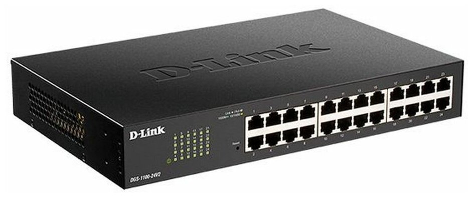 Коммутатор D-Link DGS-1210-12TS/ME/B1A Управляемый 2 уровня с 10 портами 1000Base-X SFP и 2 портами 10/100/1000Base-T