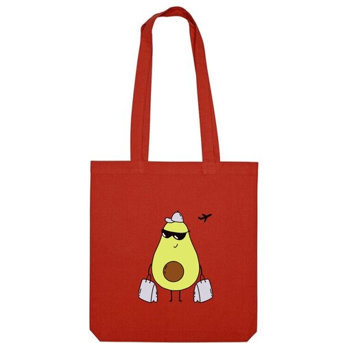 фото Сумка шоппер us basic, красный