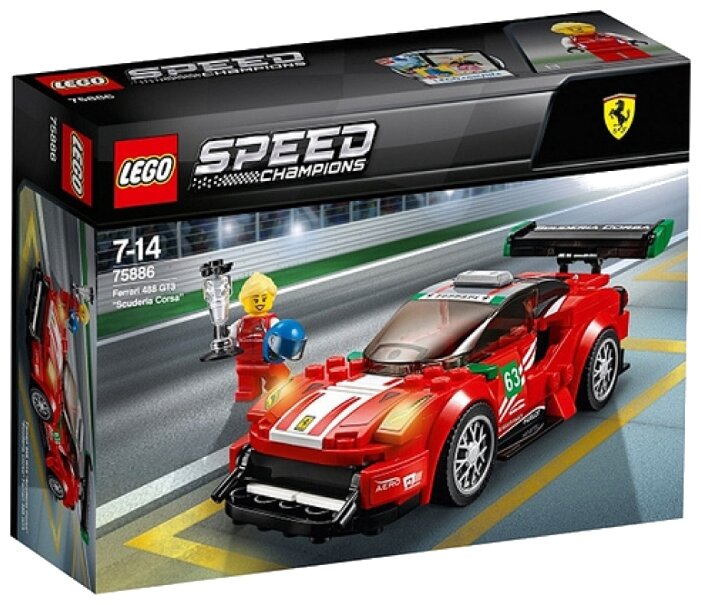 lego speed champions 75886 ferrari 488 gt3