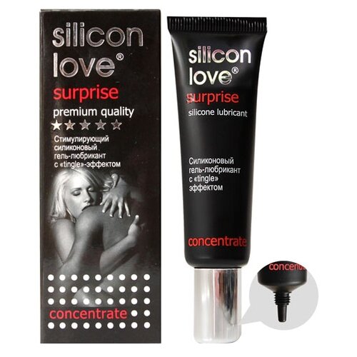 Водно-силиконовый лубрикант Silicon Love Surprise - 50 гр.